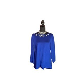 Jewel Collar Blouse